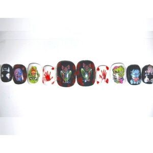 Hand crafted custom 10pc press on nails